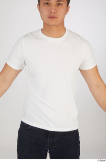 Yoshinaga Kuri casual dressed upper body white t shirt 0001.jpg